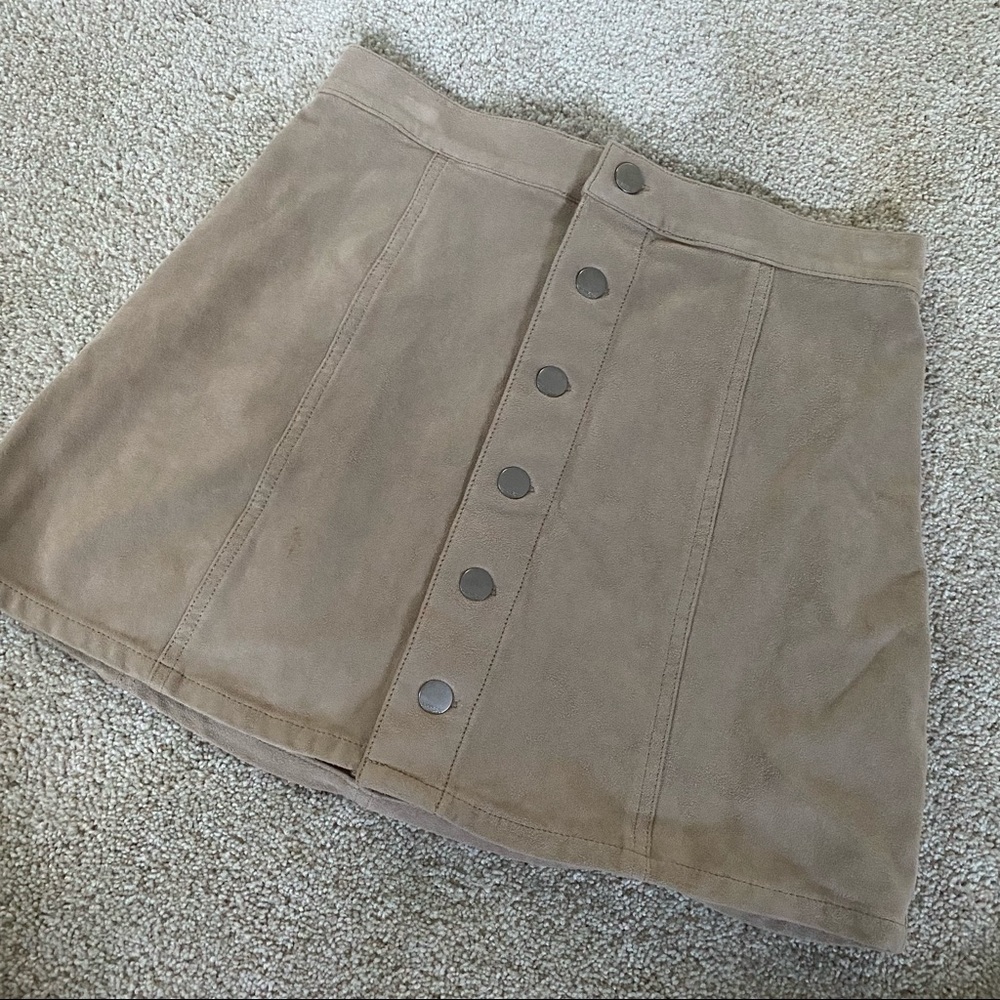 EXPRESS SUEDE SKIRT